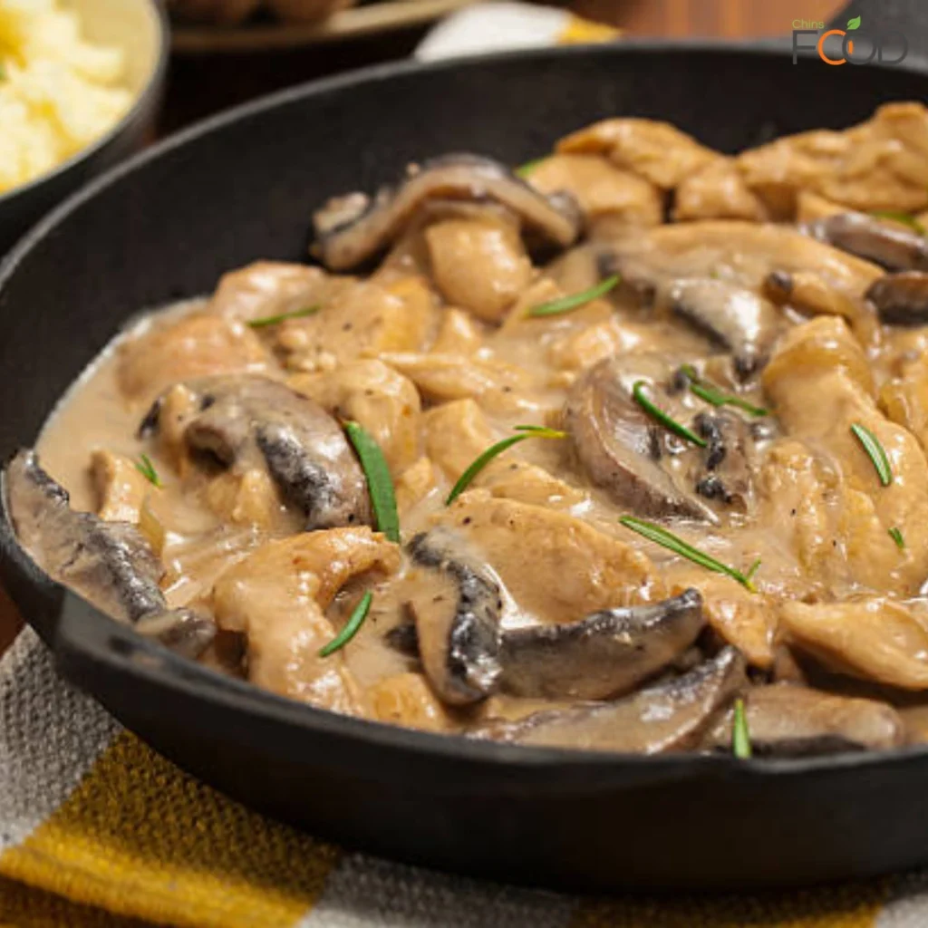 Chicken Mushroom Stroganoff