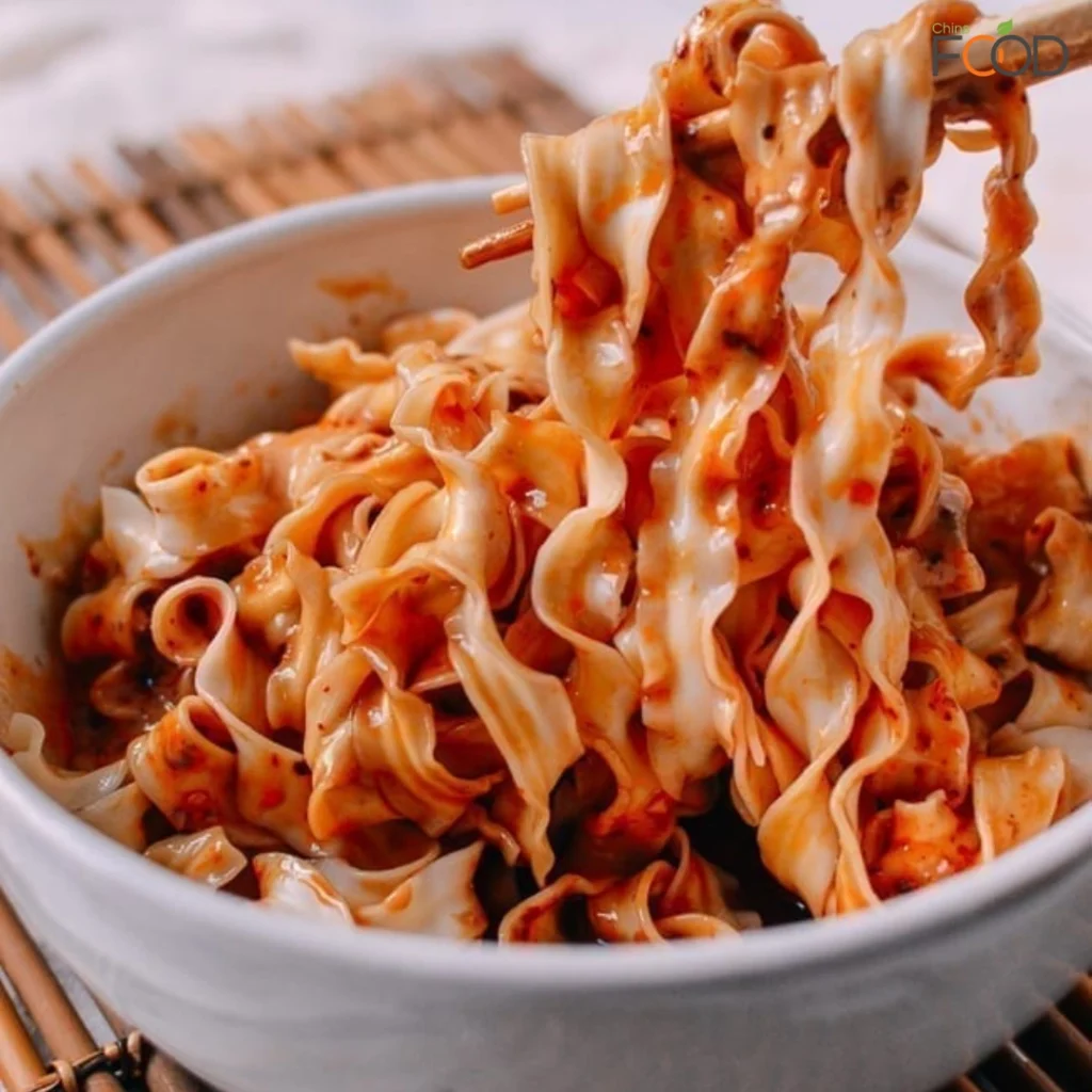 peanut noodles