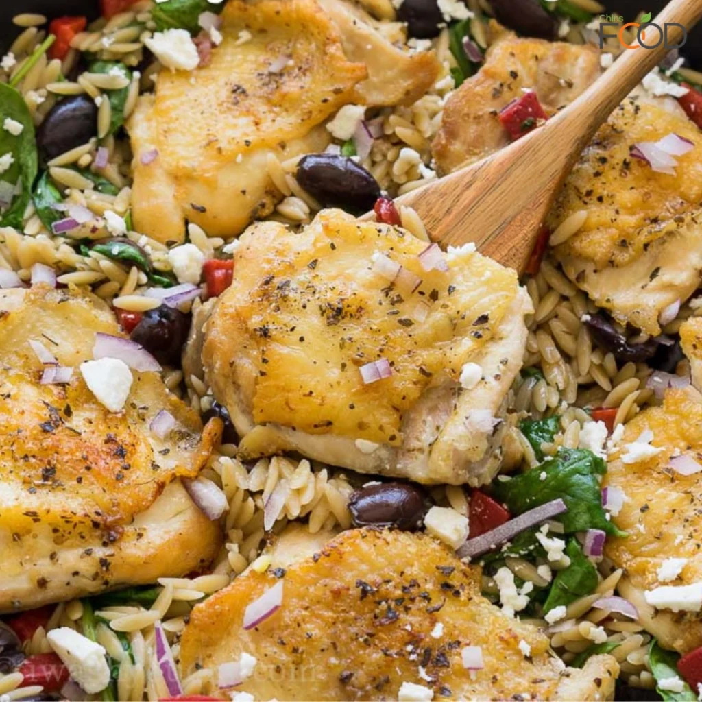 Skillet Greek Chicken