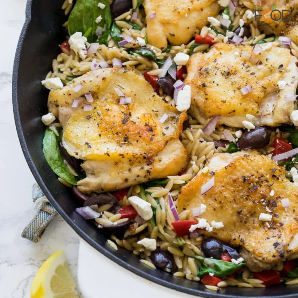 Skillet Greek Chicken